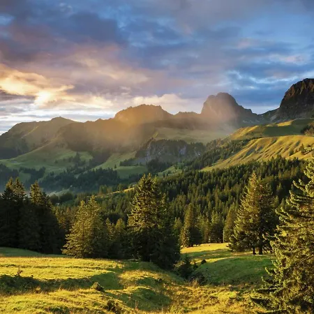 Scenic In With Altels View * Kandergrund